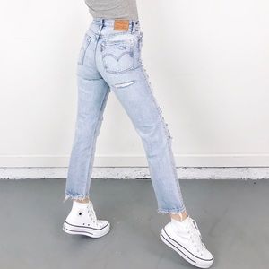 Levi’s wedgie straight jeans